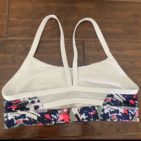 Lululemon Rise & Run Bra Pop Boom Juice Multi - Picture 8 of 10